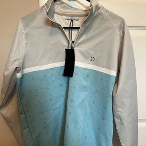 Lafferty Daniels Light Blue Quarter-Zip Pullover